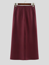 Men's Contrast Print Wide Leg Casual Pant SKUL26154