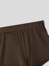 Men's Sexy Avant-Garde Back Lace-Up Cutout Fitted Short SKUL65507