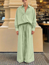 Men's Striped Casual Two Pieces Outfit SKUL31992