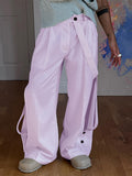 Mens Deconstruction Design Solid Casual Pants SKUK53606