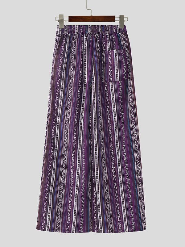 Men's Bohemian Ethnic Style Loose Pant SKUL50709