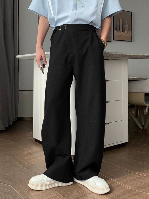 Men's Solid Loose Casual Pant SKUL34229