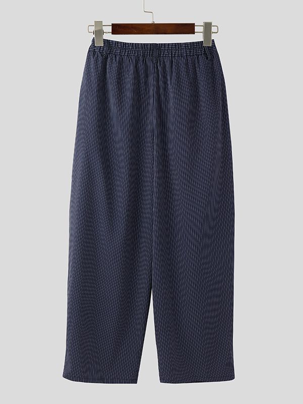 Men's Striped Loose Casual Pant SKUL50527