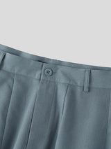 Men's Solid Color Loose Curved Pant SKUL51720