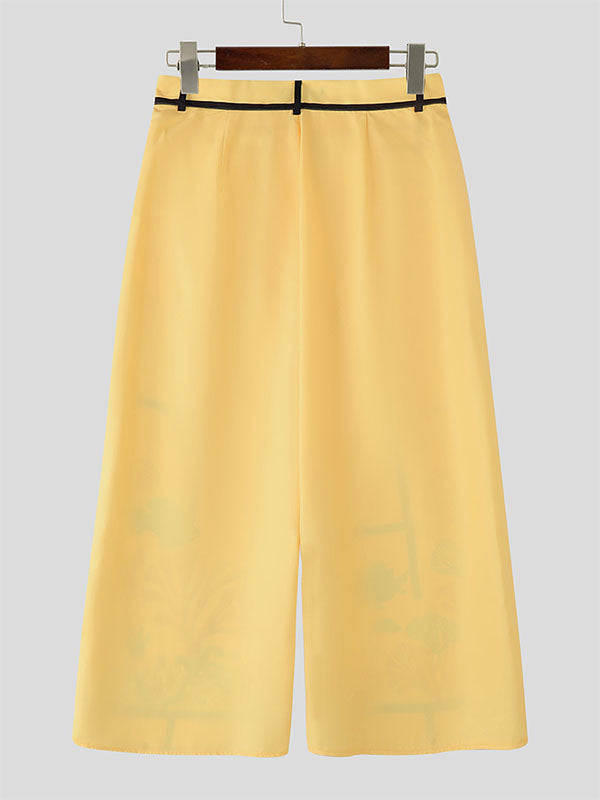 Men's Underwater World Print Loose Pant SKUL21329