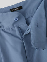 Men's Solid Color Diagonal Waist Casual Pant SKUL61030