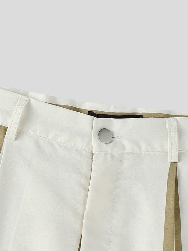 Mens Striped Colorblock Casual Pant SKUL09704