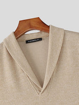 Men's Solid Color Textured Casual Tank SKUL50553