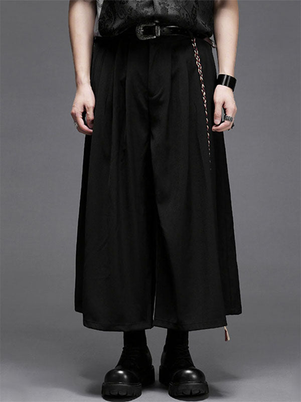 Men's Striped Wide Leg Casual Pant SKUL24224