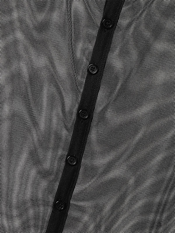 Men's Sheer Mesh Sleeveless Bodysuit SKUL20266