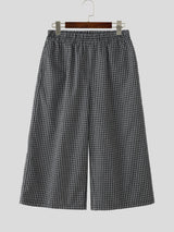Men's Plaid Casual Pant SKUL21190