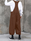 Mens Solid Casual Overall With Pocket SKUK38276