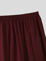 Men's Vintage Harajuku Deconstructed Button Detail Pleated Balloon Wide Leg Pant SKUL70243