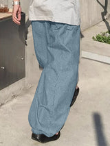 Men's Striped Wide Leg Casual Pant SKUL23663