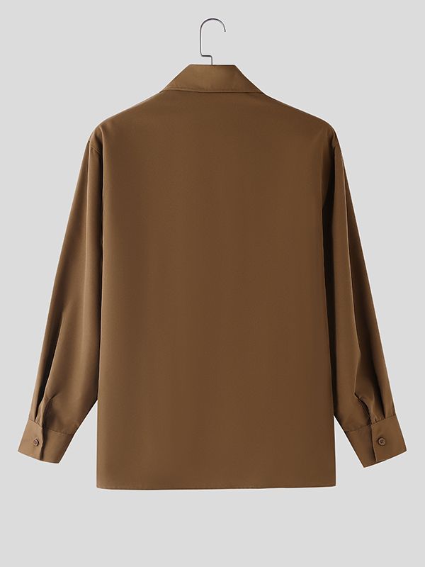 Men's 3D Floral Long Sleeve Shirt SKUL43609