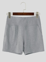 Men's High Street Urban Casual High Waist Flap Back Pocket Short SKUL80626