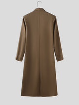 Men's Casual Tail Hem Long Sleeve Blazer SKUL28107