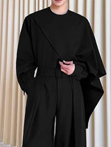 Men's Deconstructed Loose Long Sleeve Shirt SKUL32943