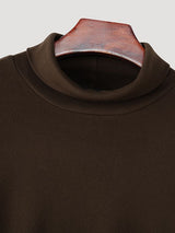 Men's Base Layer High Neck Long Sleeve T-Shirt SKUL35289