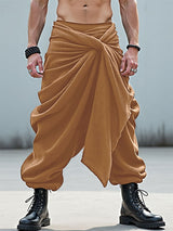 Men's Knotted Cross Textured Casual Pant SKUL29613