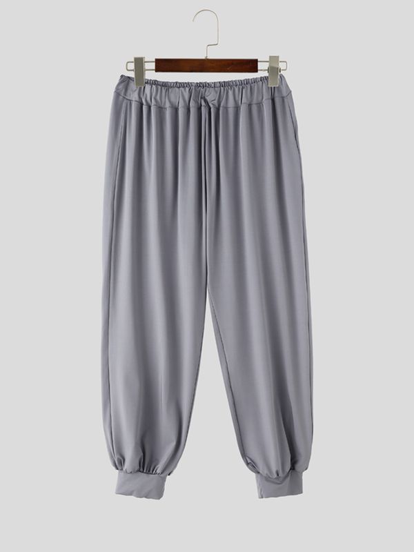 Men's Vintage Casual Soft Draped High-Elastic Loose Yoga Harem Jogger Pant SKUL70419