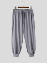 Men's Vintage Casual Soft Draped High-Elastic Loose Yoga Harem Jogger Pant SKUL70419