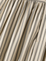 Men's Beach Resort Striped High-Waisted Pleated Wide Leg Palazzo Pant SKUL73614