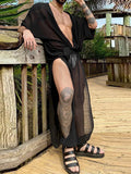 Mens Mesh See Through Two Pieces Outfits SKUK44896