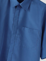 Men's Solid Casual Short Sleeve Shirt SKUL34070