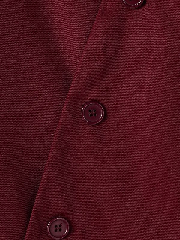 Men's Zen Minimalist Art Exhibition Asymmetric Side Button Lapel Cropped Shirt SKUL85533