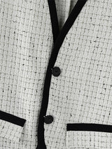 Men's Colorblock Piped Casual Waistcoat SKUL24994