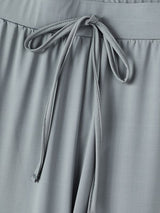 Men's Athletic Minimalist Yoga Meditation Low-Rise Drawstring Flared Bootcut Pant SKUL83952