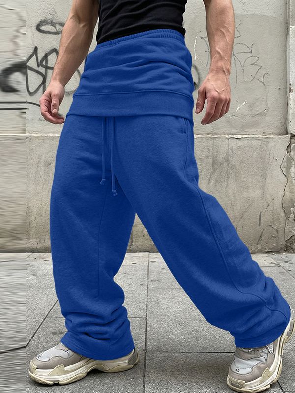 Men's Deconstructed Wide Leg Casual Pant SKUL51070