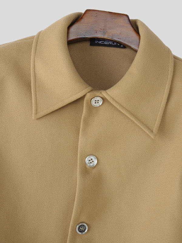 Men's Split Cuff Design Long Sleeve Jacket SKUL29548