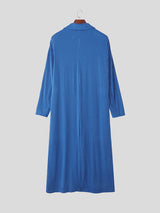 Men's Textured Ribbed Casual Long Sleeve Cardigan SKUL28093