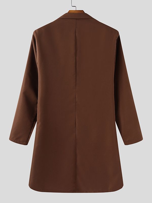 Men's Deconstructed Hollow Casual Long Sleeve Blazer SKUL30587