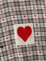 Mens Plaid Textured Sleeveless Shirt SKUL15371