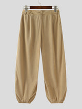 Men's Colorblock Striped Textured Casual Pant SKUL26201