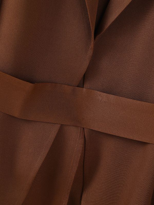 Men's Solid Color Long Hem Tie Two Pieces Outfit SKUL32861