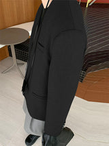 Men's Minimalist Vintage Casual Long Sleeve Blazer SKUL28560