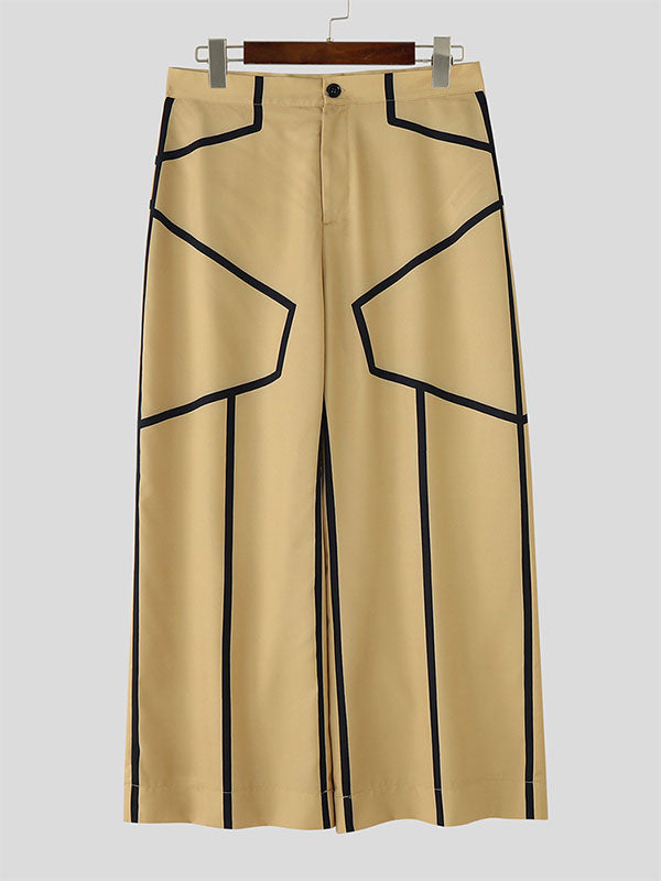 Mens Bold Stripe Loose Casual Pant SKUL16619