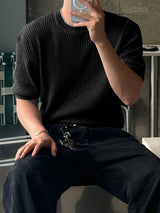 Mens Heavyweight Casual Short-Sleeve T-Shirt SKUL01365