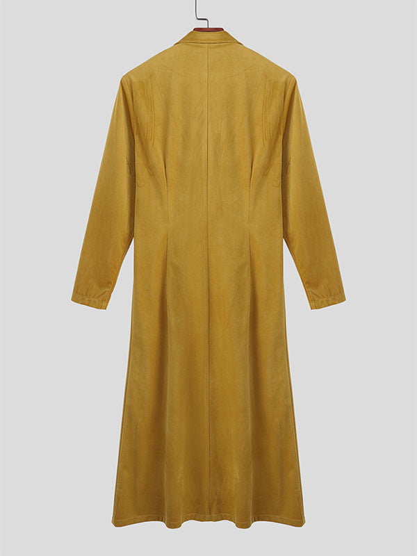 Men's Long Hem Textured Long Sleeve Blazer SKUL25805