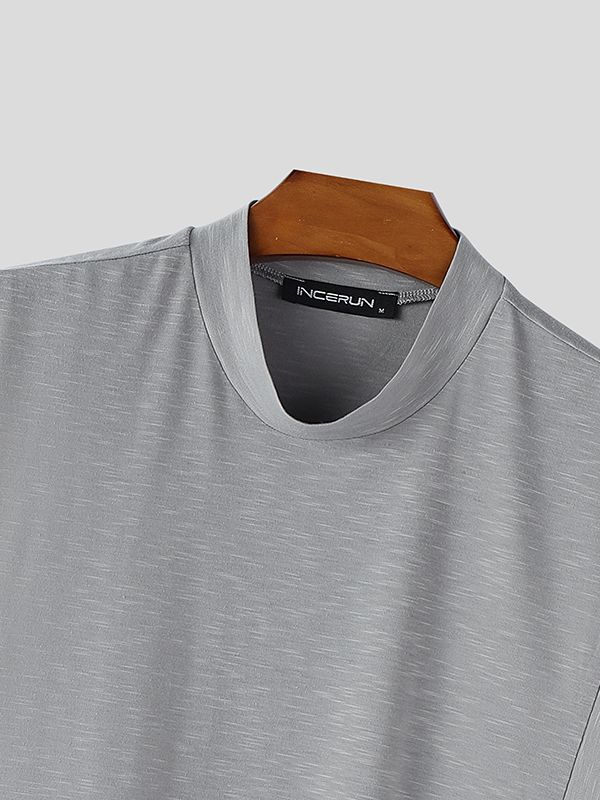 Men's Solid Color Minimal Loose Casual Tank SKUL51875