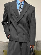 Men's Solid Casual Long Sleeve Blazer SKUL29789