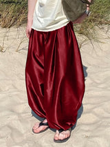 Men's Glossy Loose Casual Pant SKUL31924