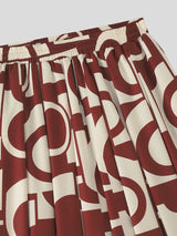 Men's Geometric Abstract Print Resort Pant SKUL55529