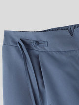 Men's Solid Color Frog Button Pant SKUL60164