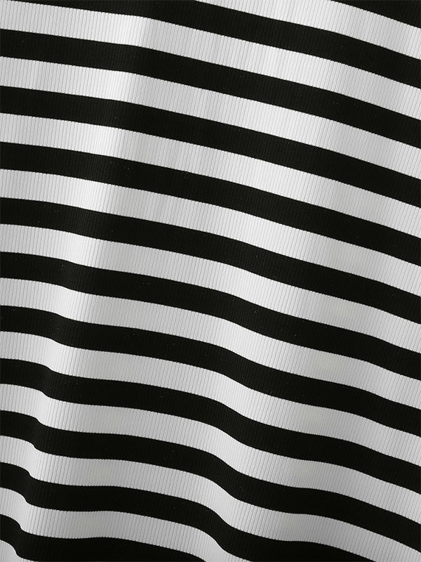 Mens Striped Knit Long Sleeve T-Shirt SKUL22817