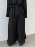 Pantalon large ample ample uni de couleur unie pour hommes SKUD81299